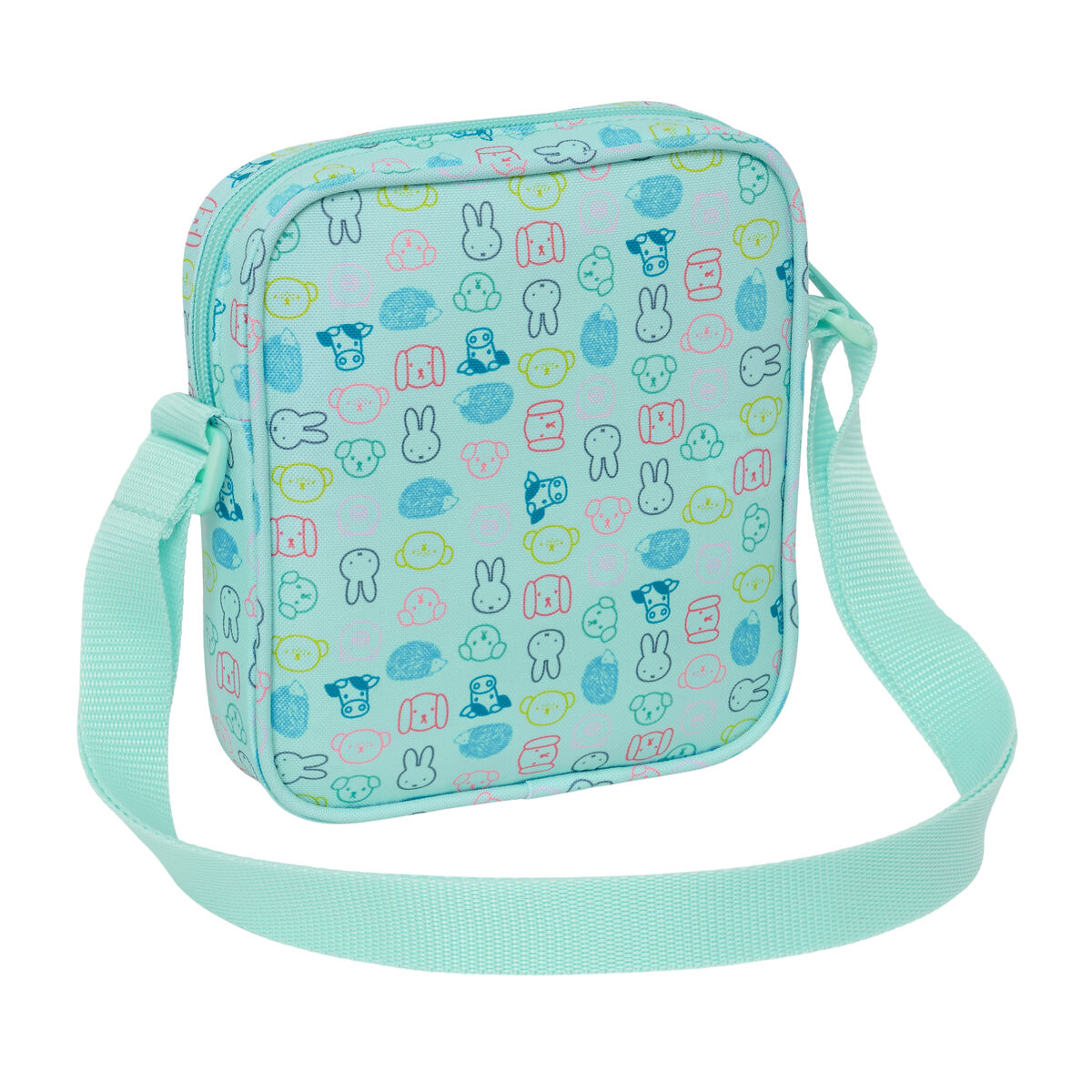 Shoulder Bag Miffy Friends Blue 16 x 18 x 4 cm