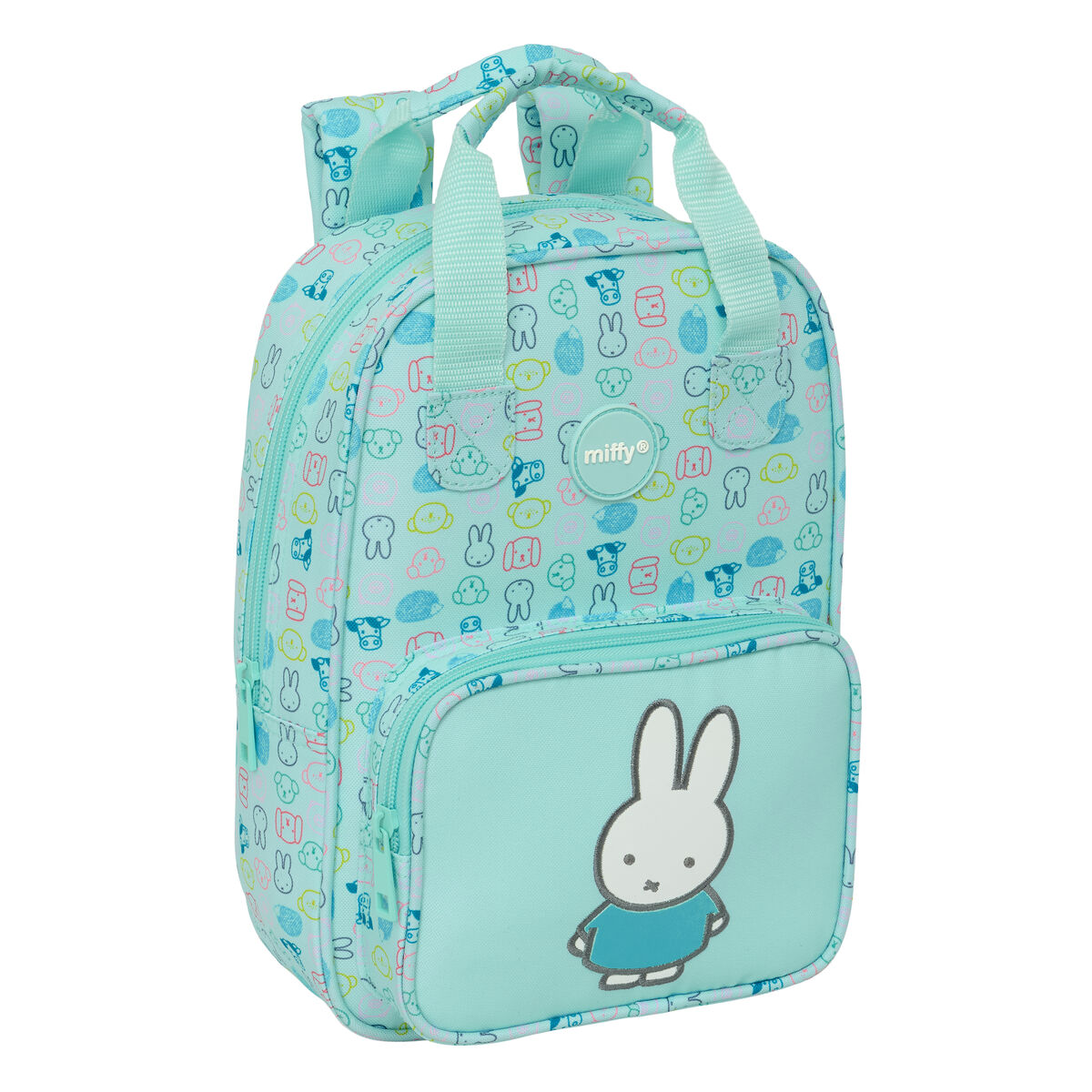 School Bag Miffy Friends Blue 20 x 28 x 8 cm