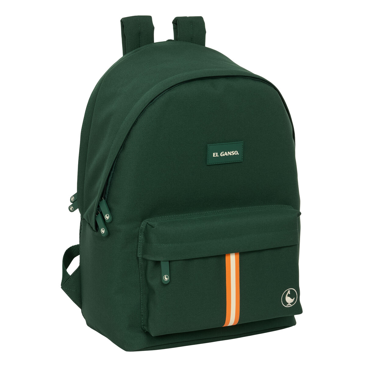 Rucksack for Laptop and Tablet with USB Output El Ganso Basics Green Rucksack for Laptop and Tablet with USB Output El Ganso Basics Green