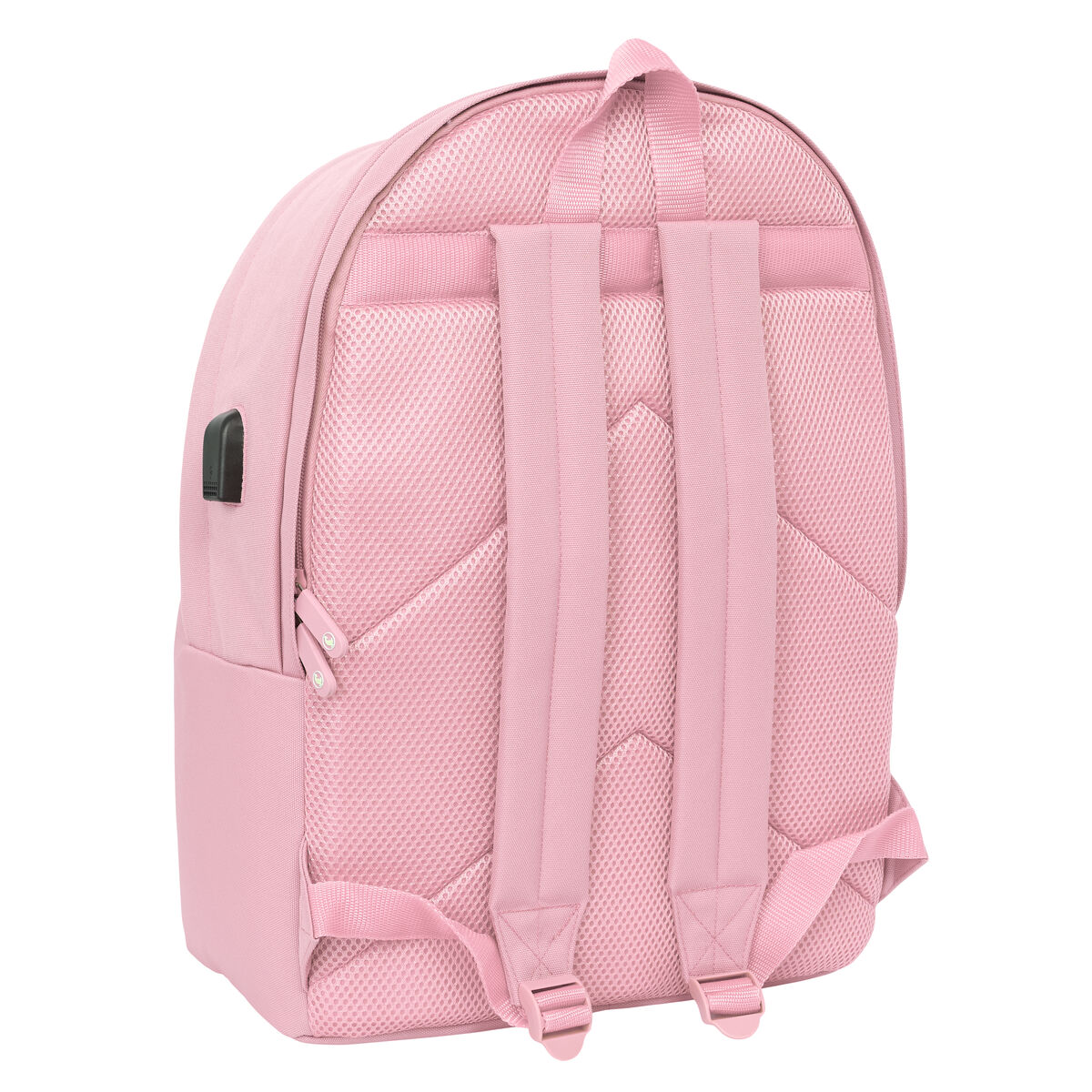 Rucksack for Laptop and Tablet with USB Output El Ganso Basics Pink
