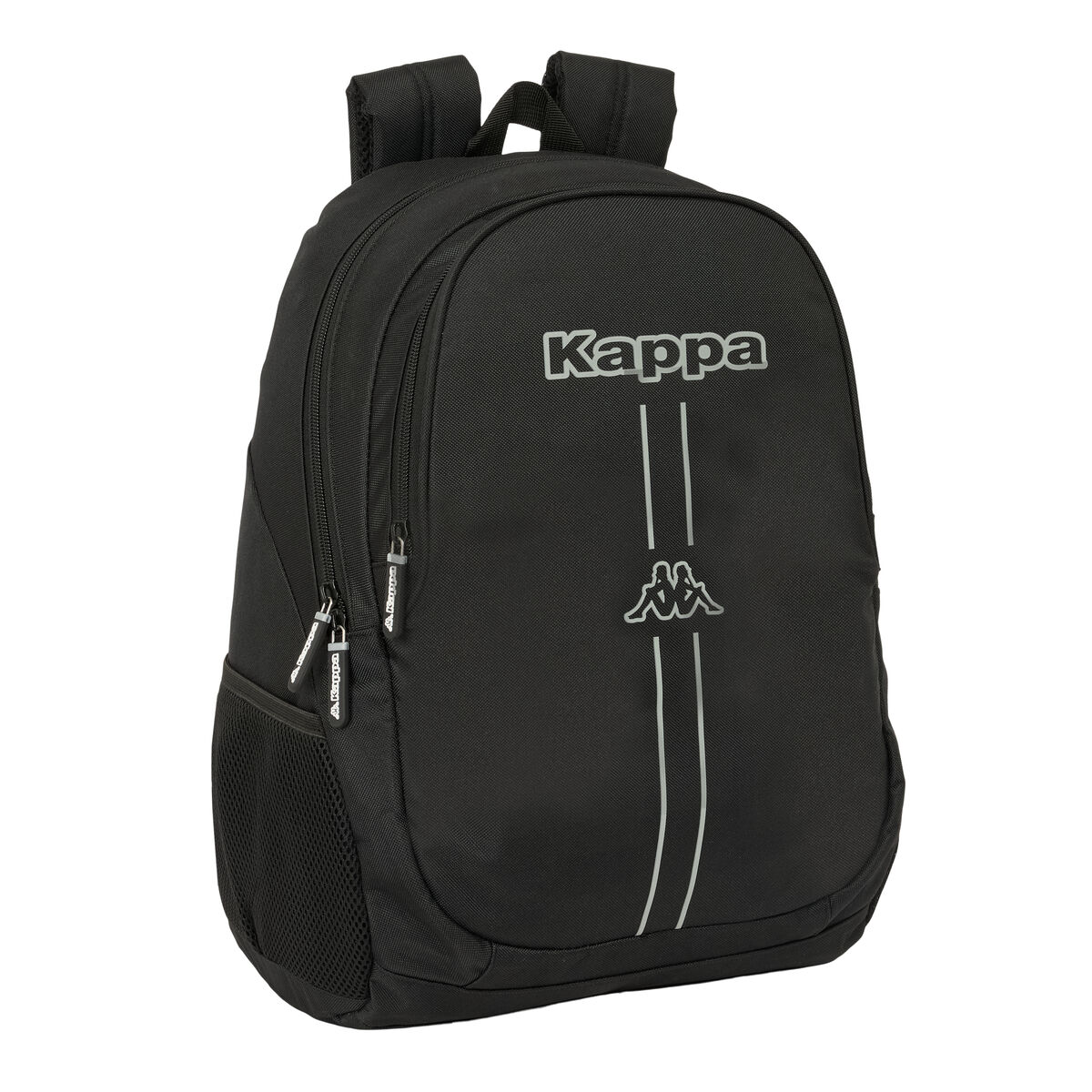 School Bag Kappa Dark Black 32 x 44 x 16 cm School Bag Kappa Dark Black 32 x 44 x 16 cm