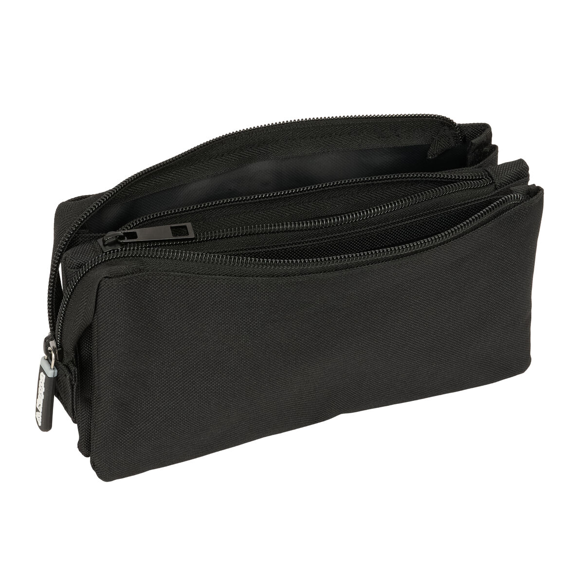 Triple Carry-all Kappa Dark Black 22 x 12 x 3 cm