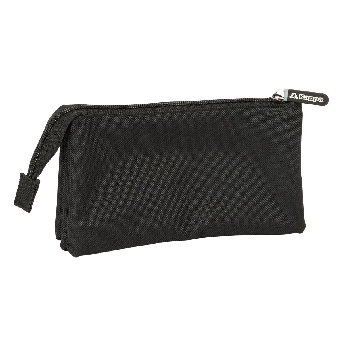 Triple Carry-all Kappa Dark Black 22 x 12 x 3 cm