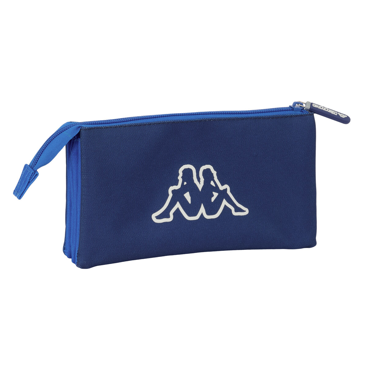 Triple Carry-all Kappa Rain Navy Blue 22 x 12 x 3 cm Triple Carry-all Kappa Rain Navy Blue 22 x 12 x 3 cm