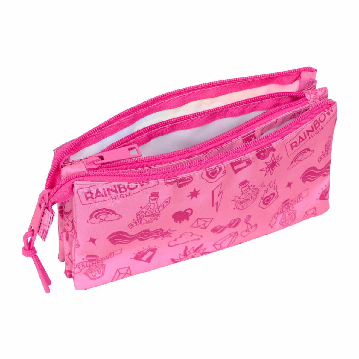 Holdall Rainbow High Shine Multicolour 22 x 12 x 3 cm