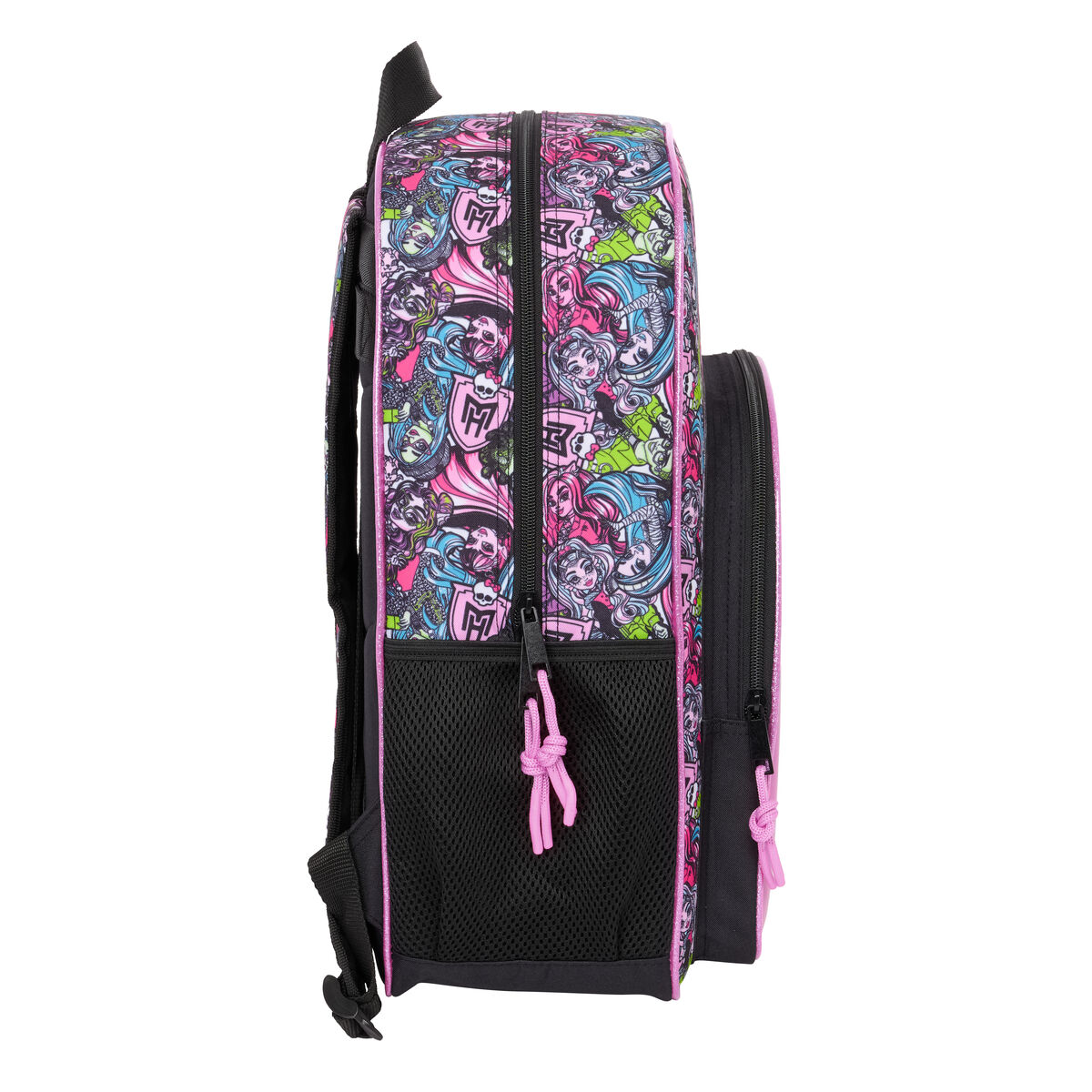 School Bag Monster High Drama Multicolour 33 x 42 x 14 cm