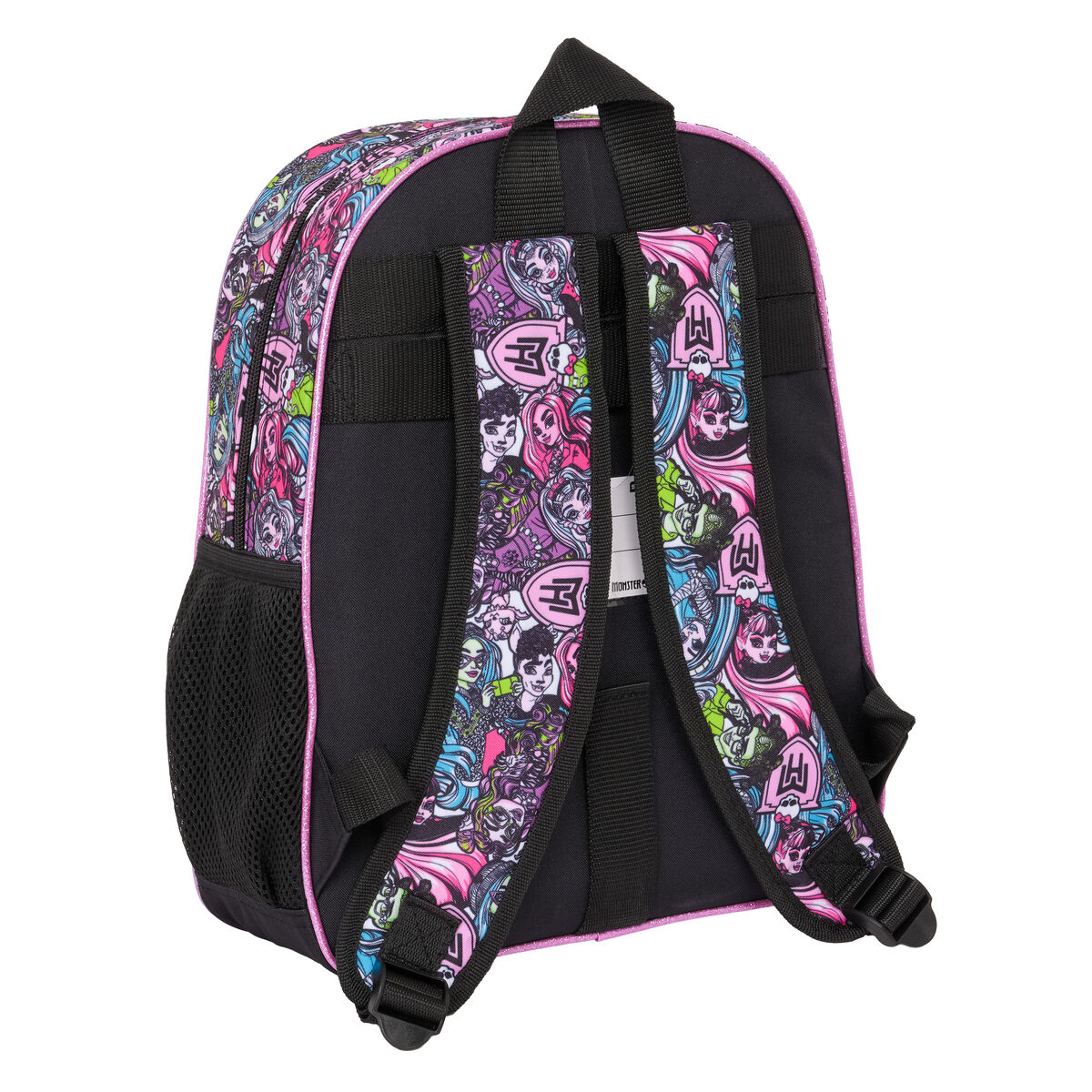 School Bag Monster High Drama Multicolour 28 x 34 x 10 cm