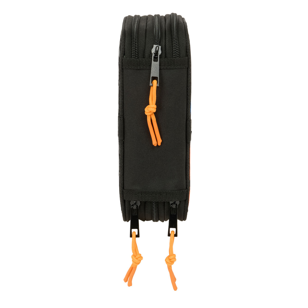 Triple Pencil Case Naruto Black 12,5 x 19,5 x 5,5 cm 37 Pieces