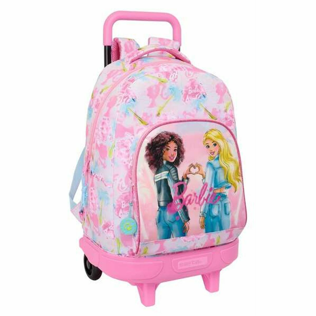 School Bag Barbie Painterly Pink Sky blue 33 x 45 x 22 cm School Bag Barbie Painterly Pink Sky blue 33 x 45 x 22 cm