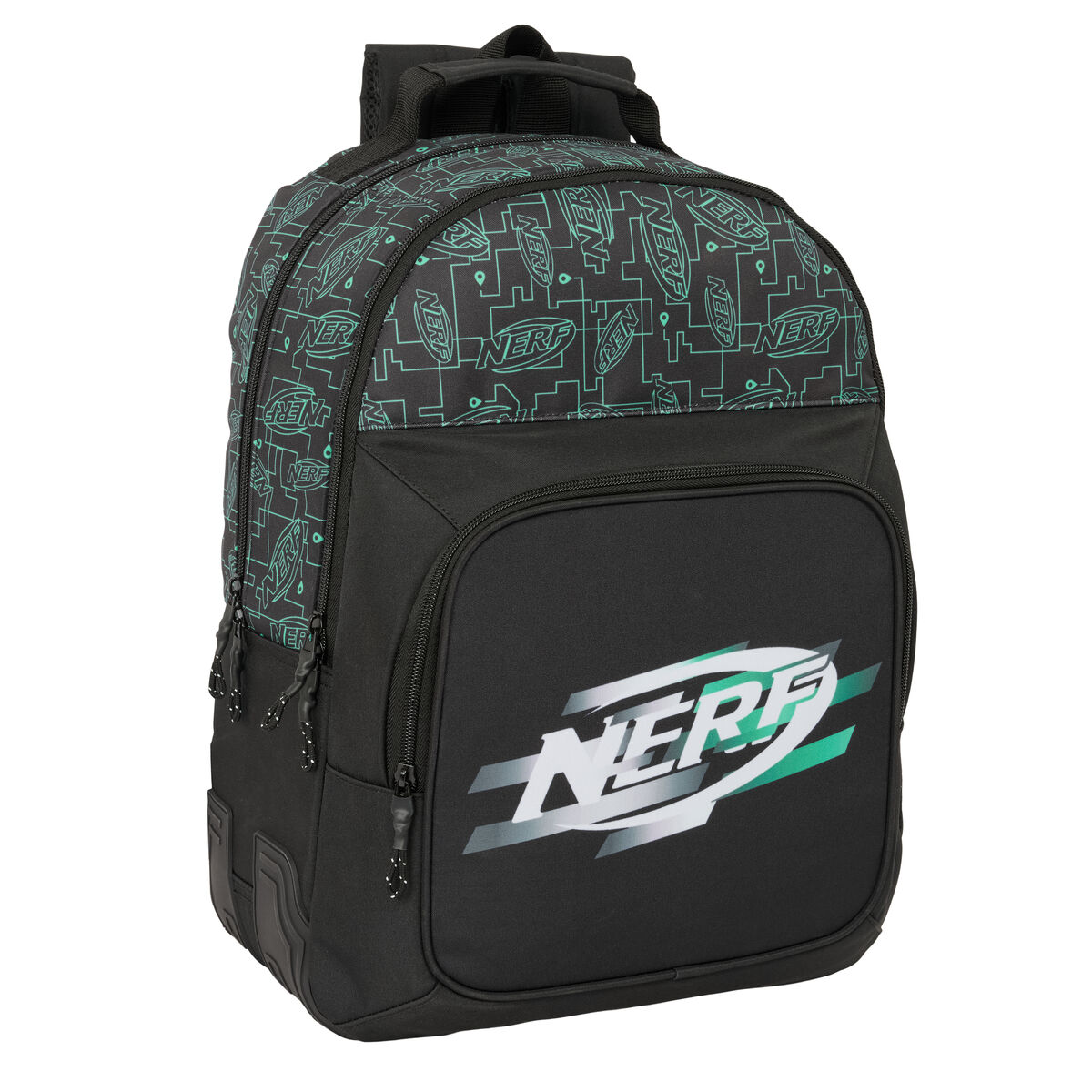 School Bag Nerf Game Black 32 x 42 x 15 cm School Bag Nerf Game Black 32 x 42 x 15 cm