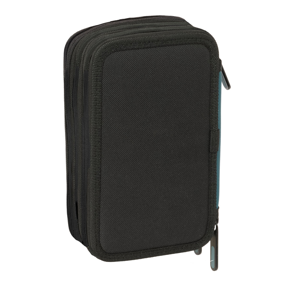 Triple Pencil Case Safta Urban style Blue Grey 12,5 x 19,5 x 5,5 cm 37 Pieces