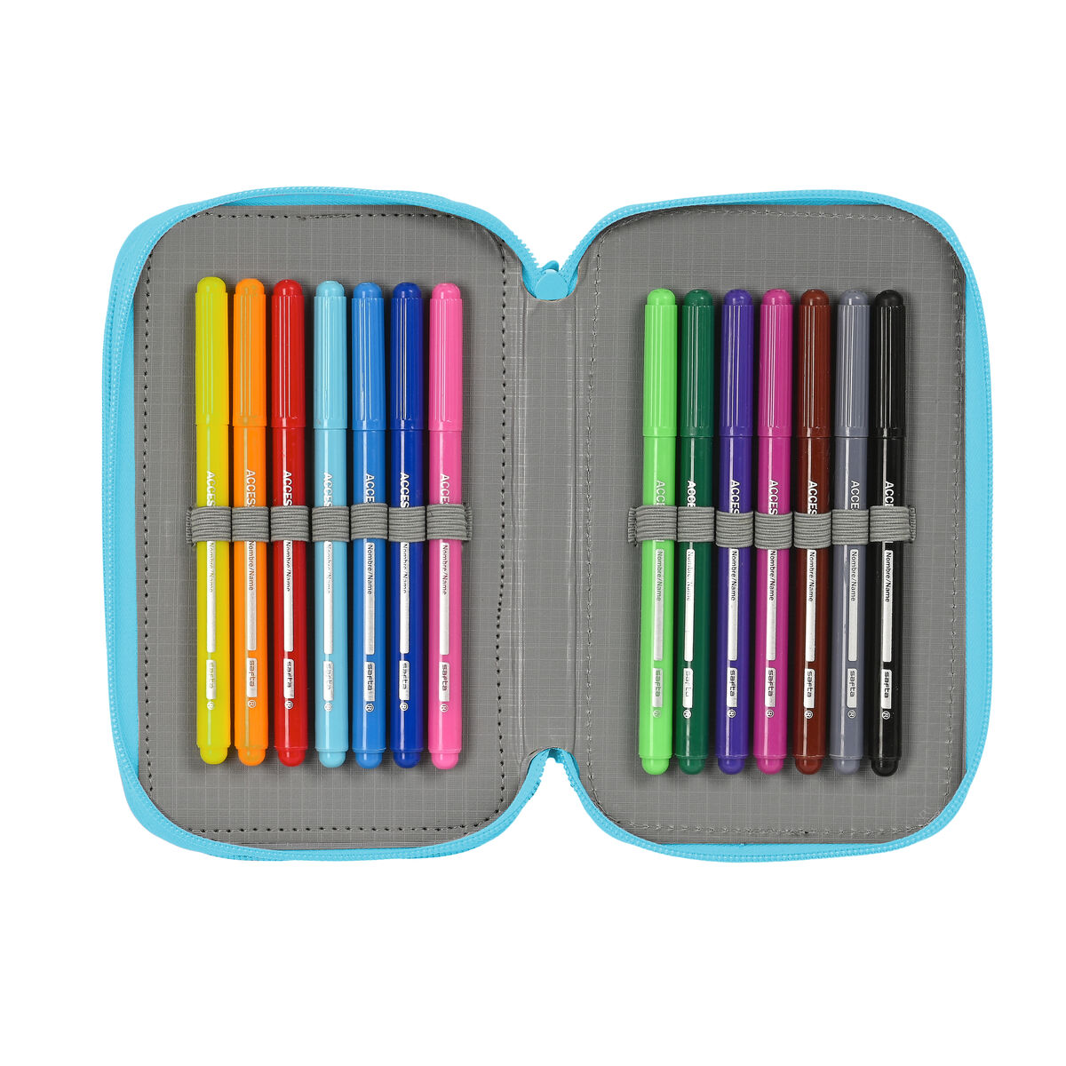Holdall BlackFit8 Cool Multicolour 12,5 x 19,5 x 5,5 cm 37 Pieces