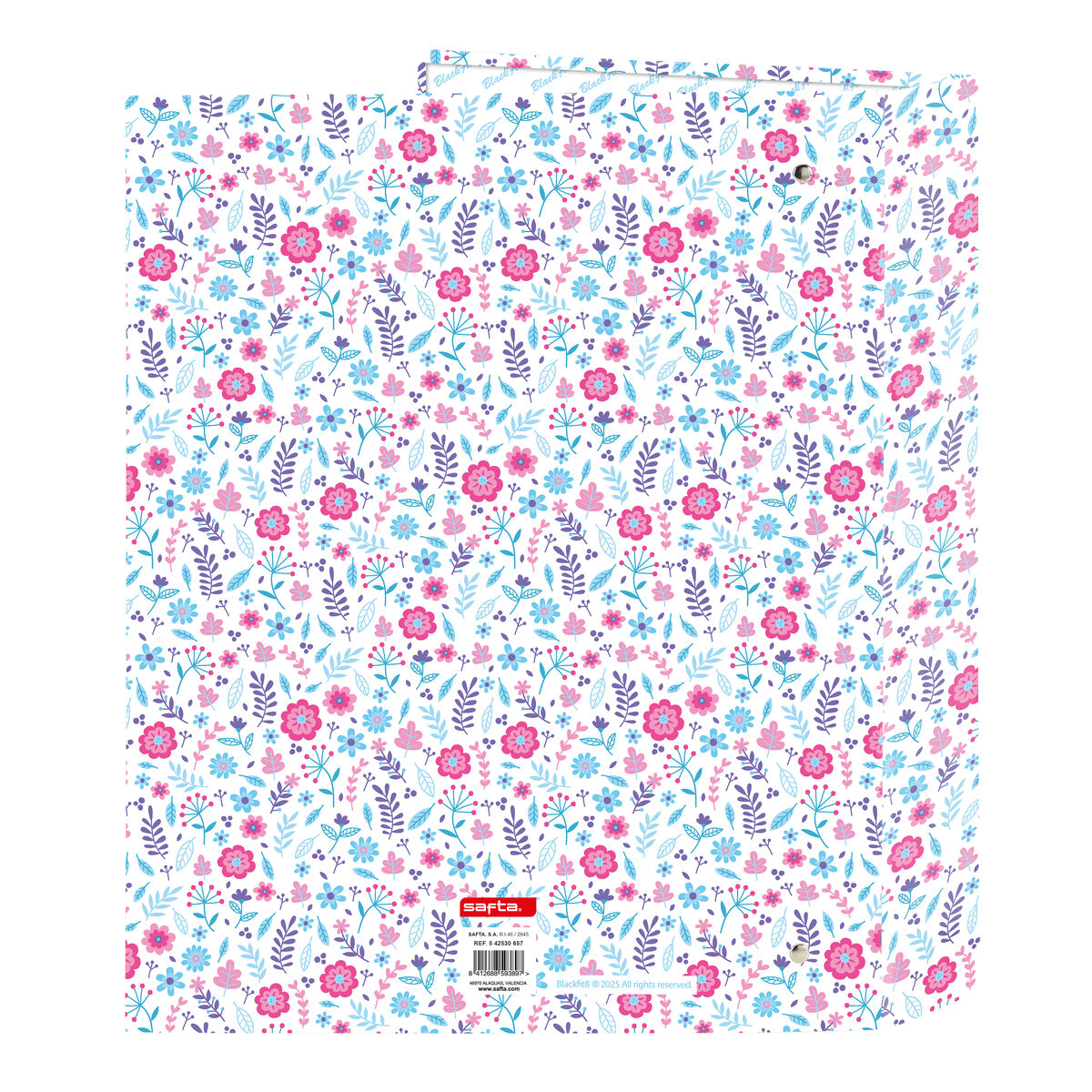 Ring binder BlackFit8 Cool Multicolour A4 27 x 33 x 6 cm