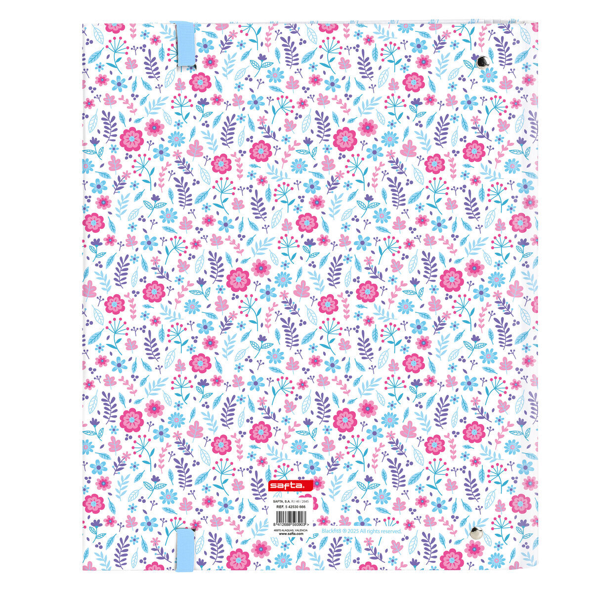 Ring binder BlackFit8 Cool Multicolour 27 x 32 x 3.5 cm