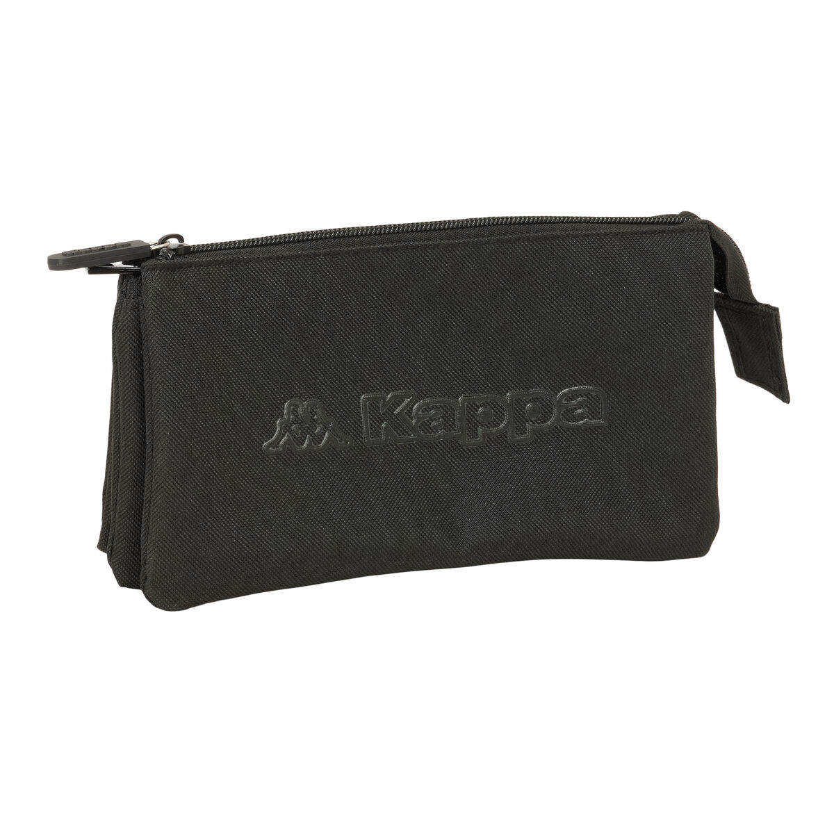 Holdall Kappa Negro Black 22 x 12 x 3 cm