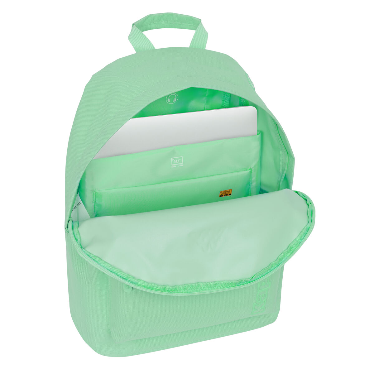 School Bag Kappa kappa basics Mint 31 x 41 x 16 cm