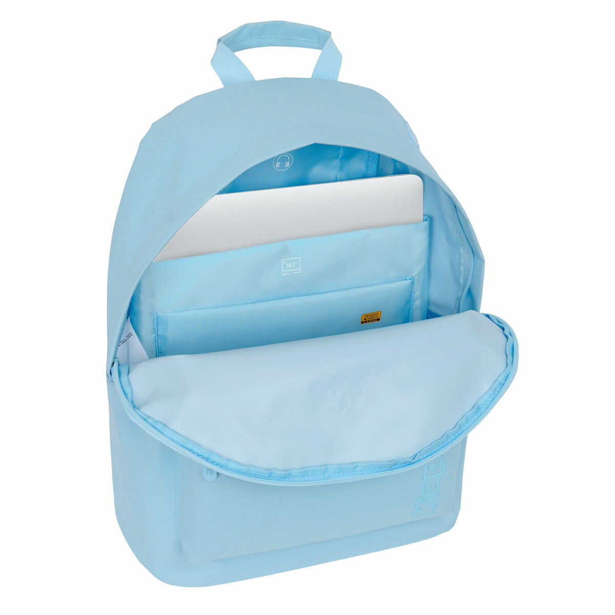 School Bag Kappa kappa basics Celeste 31 x 41 x 16 cm School Bag Kappa kappa basics Celeste 31 x 41 x 16 cm