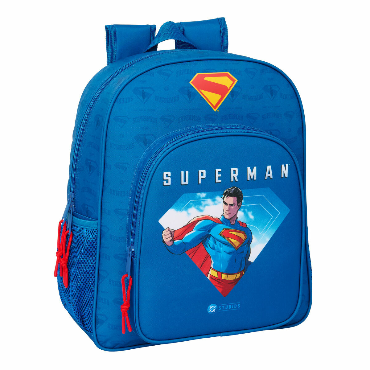 School Bag Superman Blue 32 x 38 x 12 cm