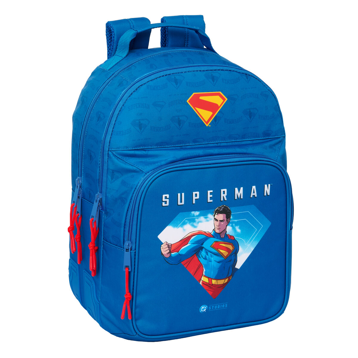 School Bag Superman Blue 32 x 42 x 15 cm