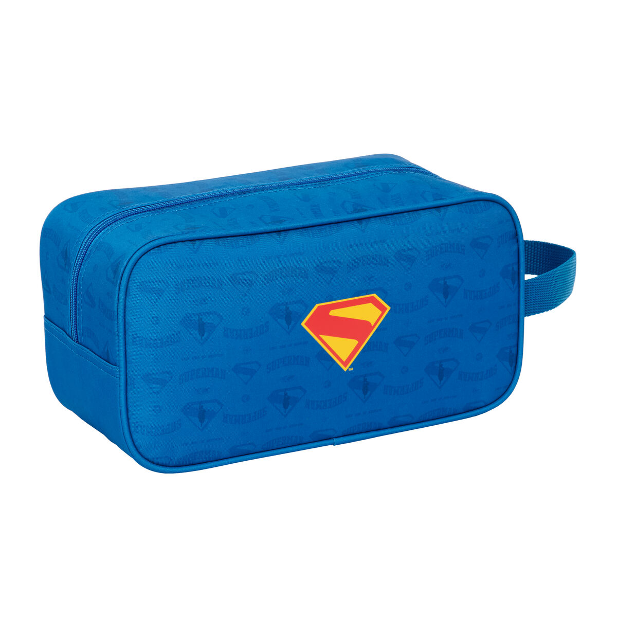 Travel Slipper Holder Superman Blue 29 x 15 x 14 cm Travel Slipper Holder Superman Blue 29 x 15 x 14 cm