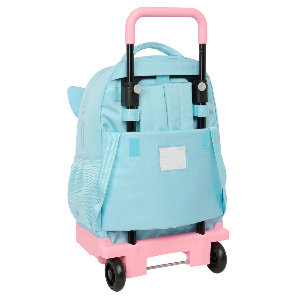 School Rucksack with Wheels Furby Sky blue 33 x 45 x 22 cm