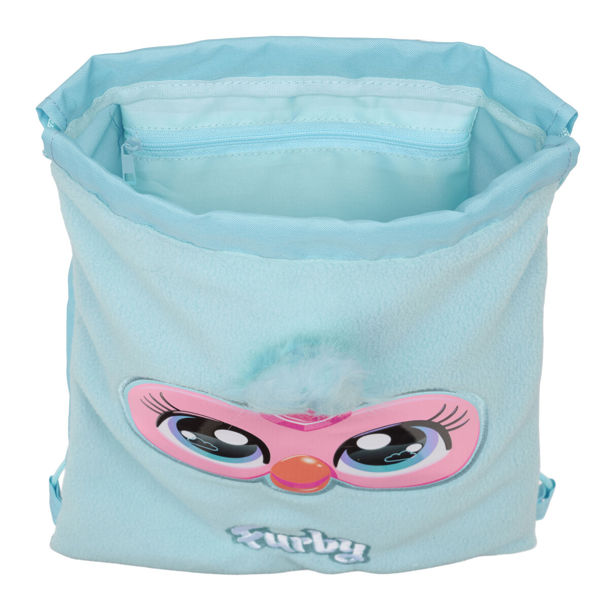 Backpack with Strings Furby Sky blue 26 x 34 x 1 cm