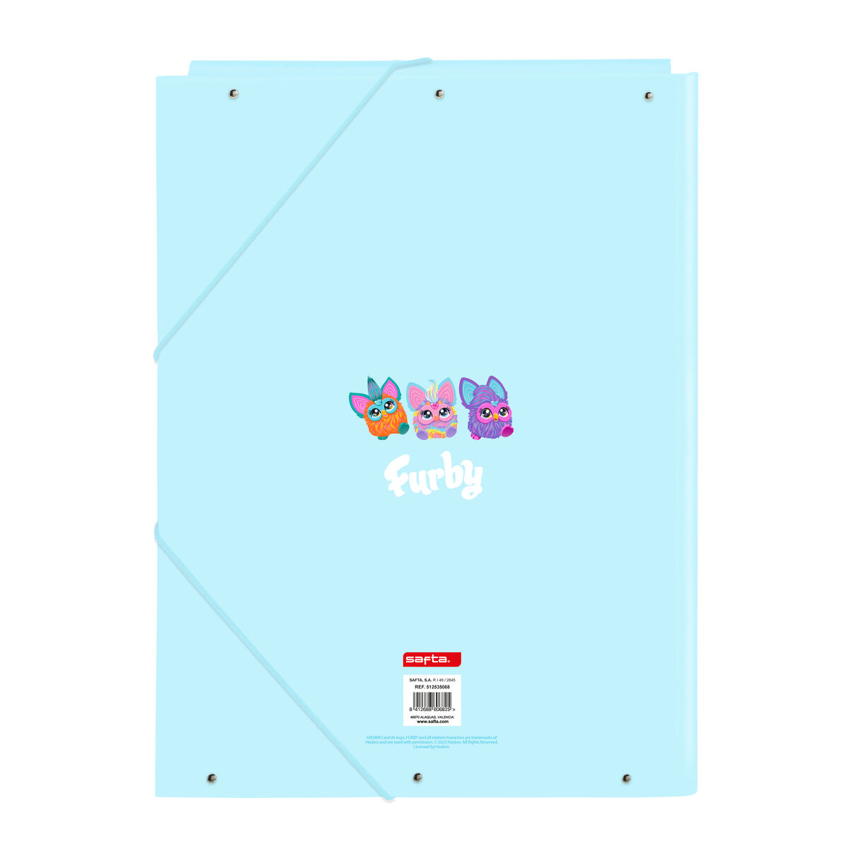 Folder Furby Sky blue A4
