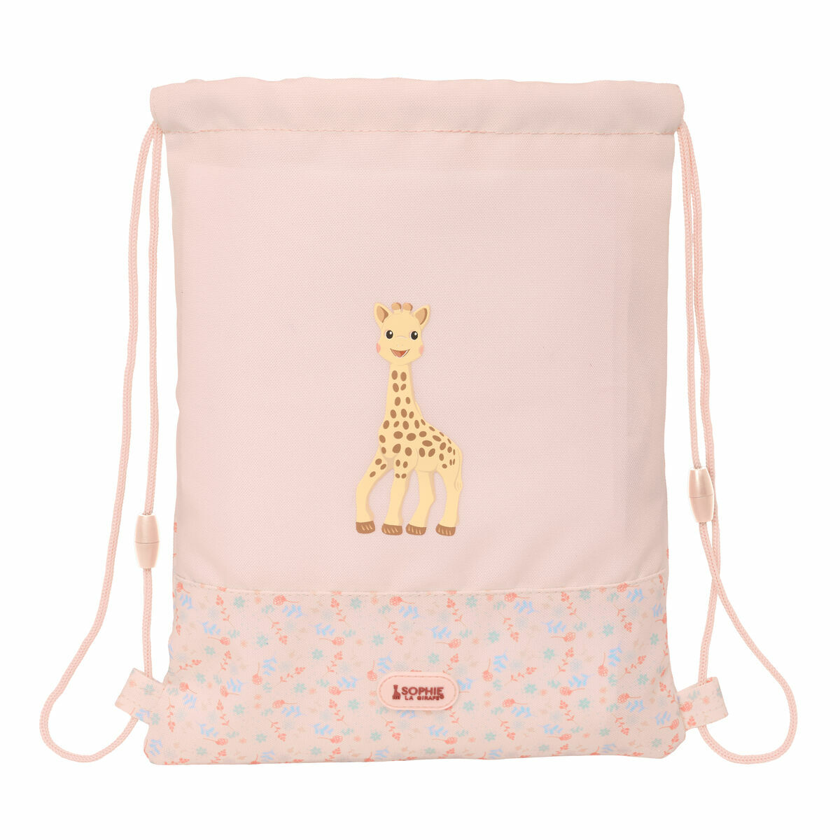 Backpack with Strings Sophie la Girafe 26 x 34 x 1 cm