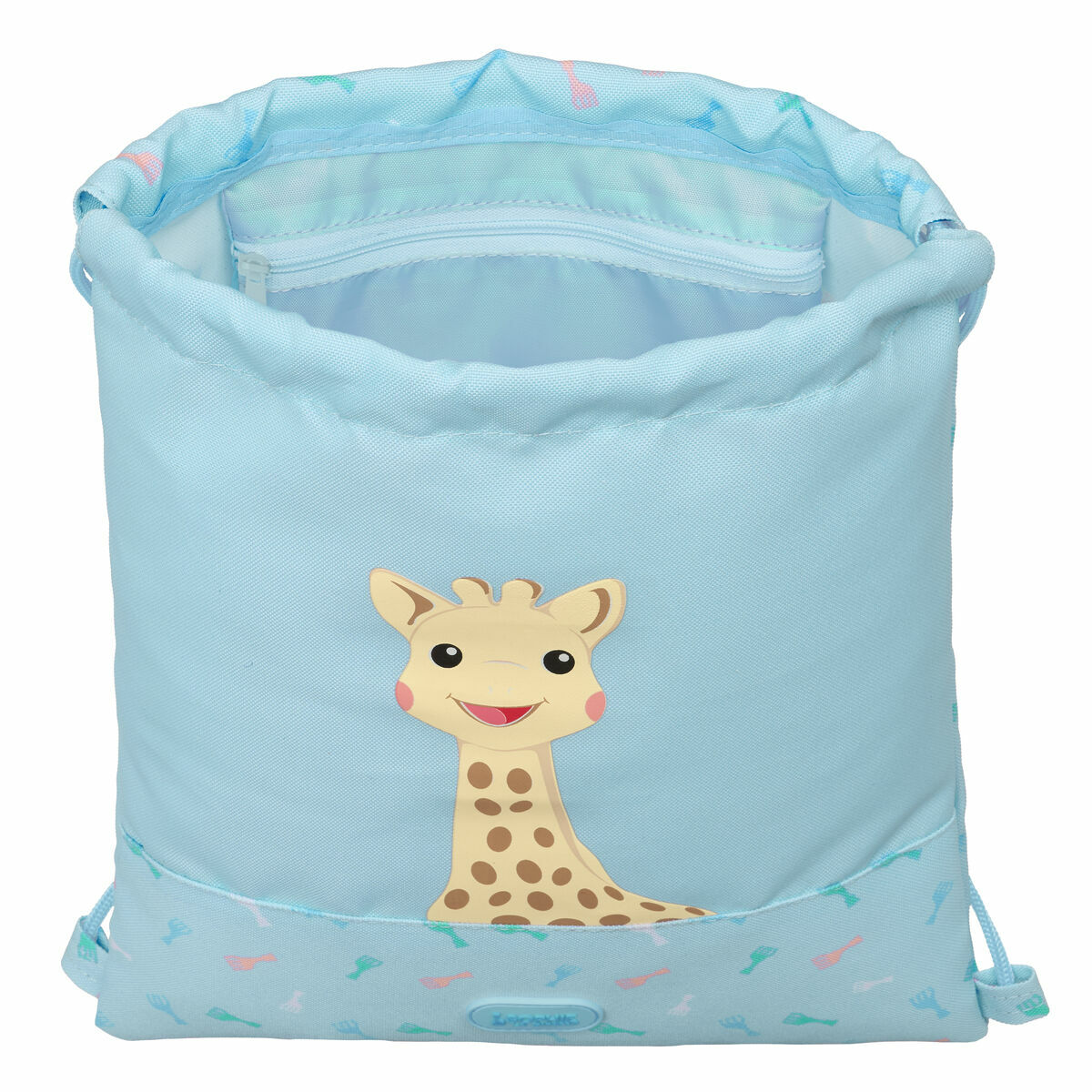 Backpack with Strings Sophie la Girafe Blue 26 x 34 x 1 cm Backpack with Strings Sophie la Girafe Blue 26 x 34 x 1 cm