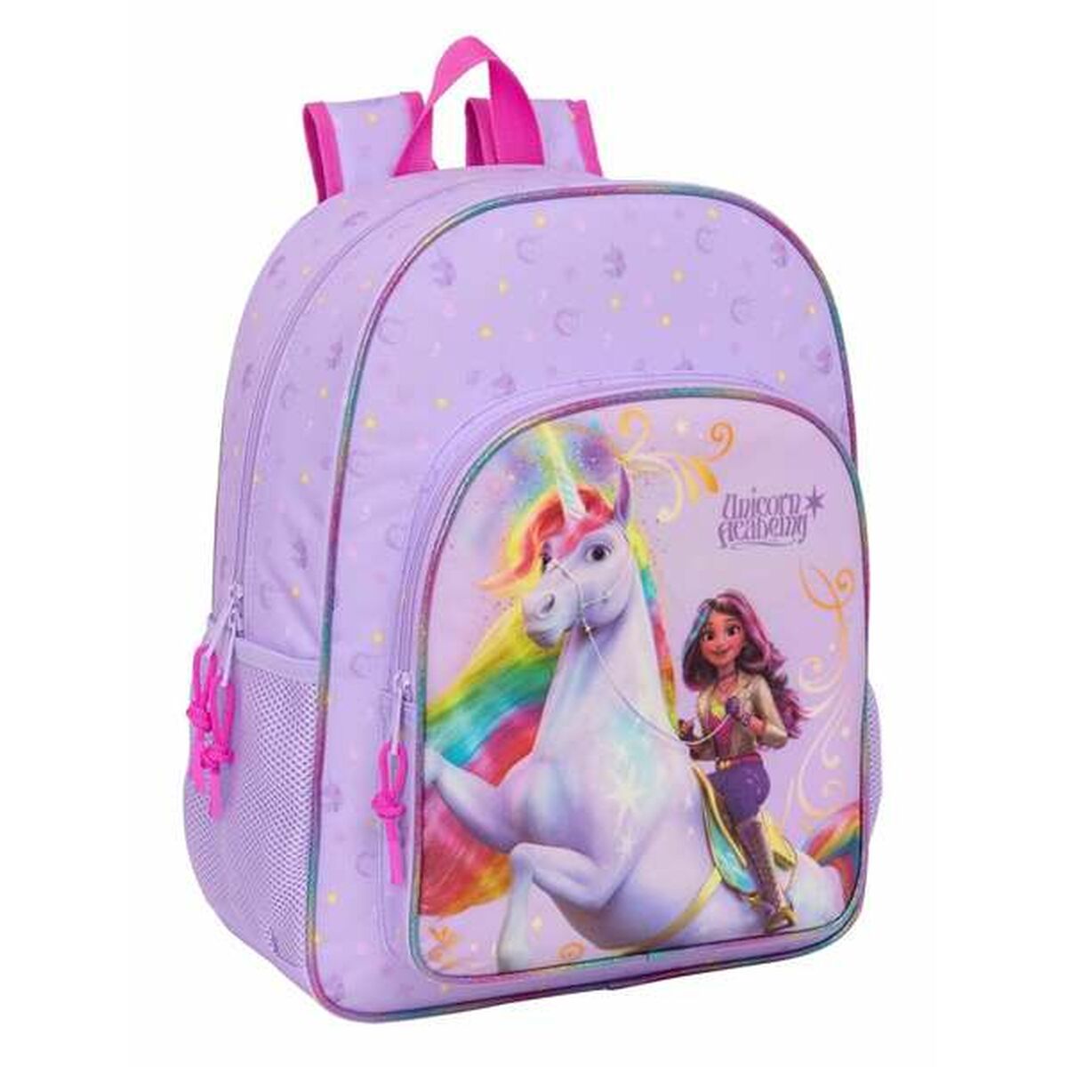 School Bag Unicorn Academy Lilac 33 x 42 x 14 cm School Bag Unicorn Academy Lilac 33 x 42 x 14 cm