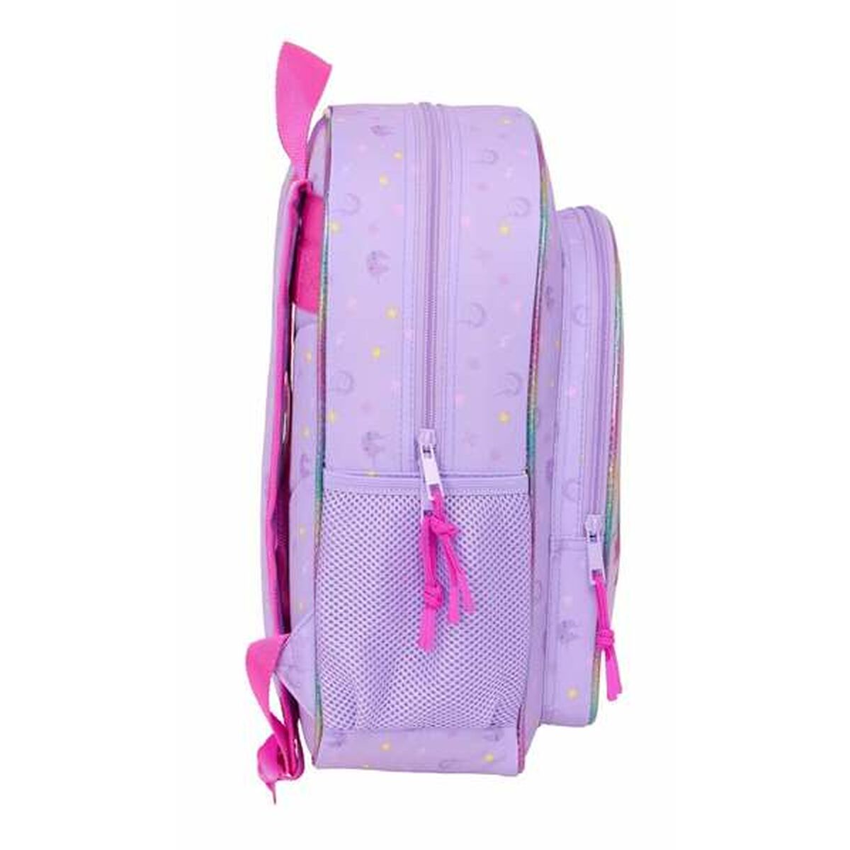 School Bag Unicorn Academy Lilac 32 x 38 x 12 cm