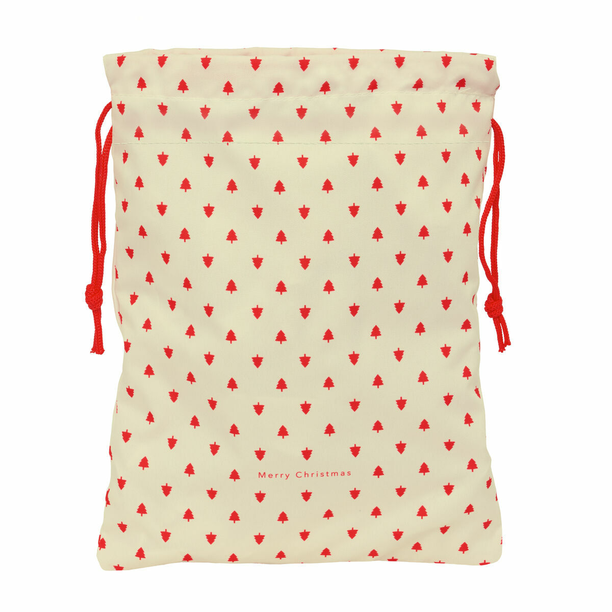 Backpack with Strings Safta Beige 26 x 34 x 1 cm