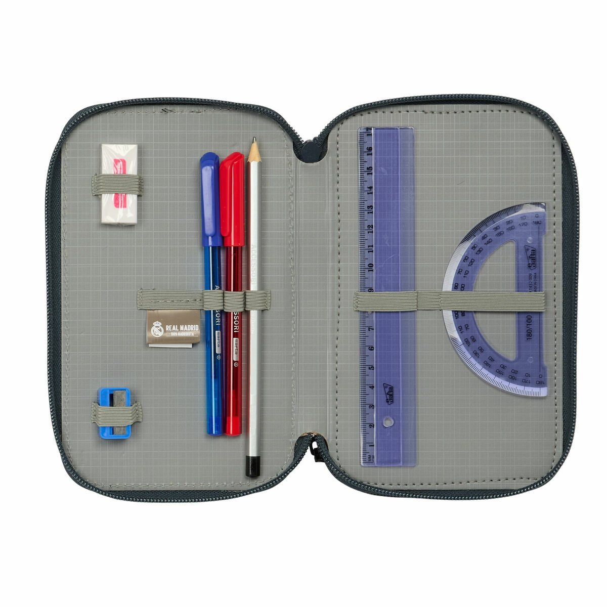 Holdall Real Madrid C.F. White 12,5 x 19,5 x 5,5 cm 37 Pieces