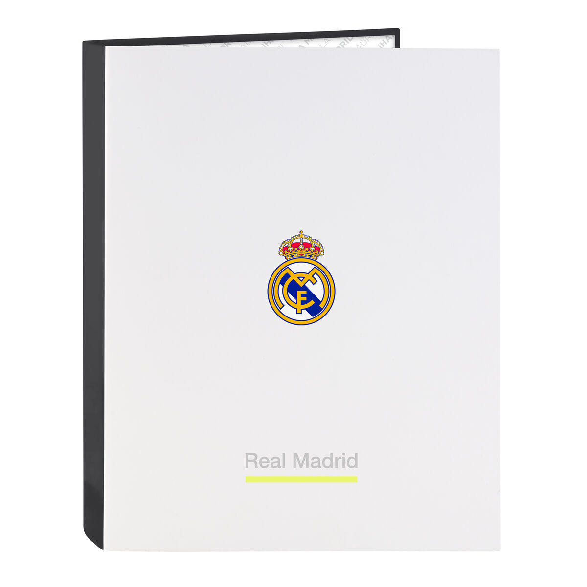 Ring binder Real Madrid C.F. White A4 26.5 x 33 x 4 cm Ring binder Real Madrid C.F. White A4 26.5 x 33 x 4 cm