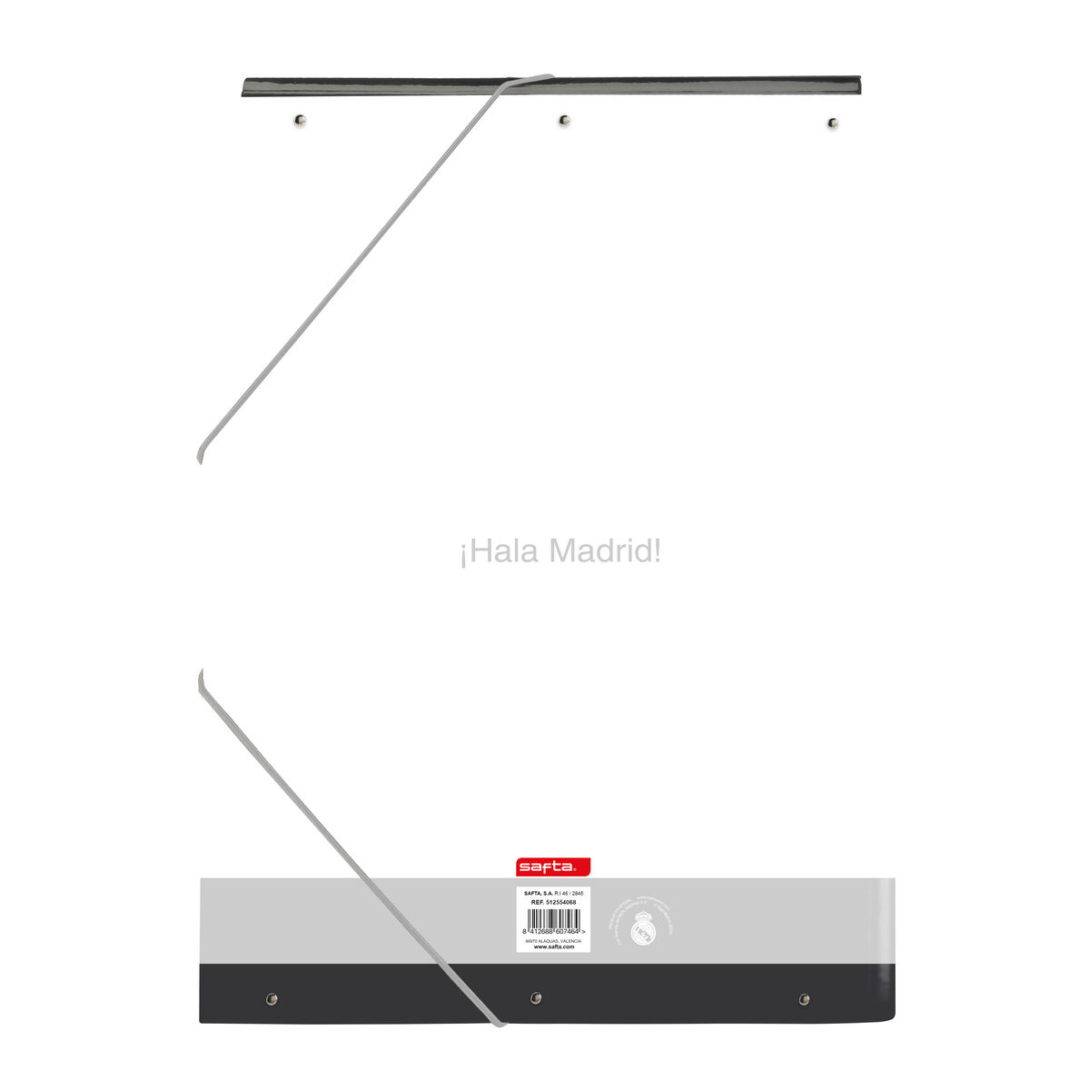 Ring binder Real Madrid C.F. White A4 26 x 33.5 x 2.5 cm Ring binder Real Madrid C.F. White A4 26 x 33.5 x 2.5 cm