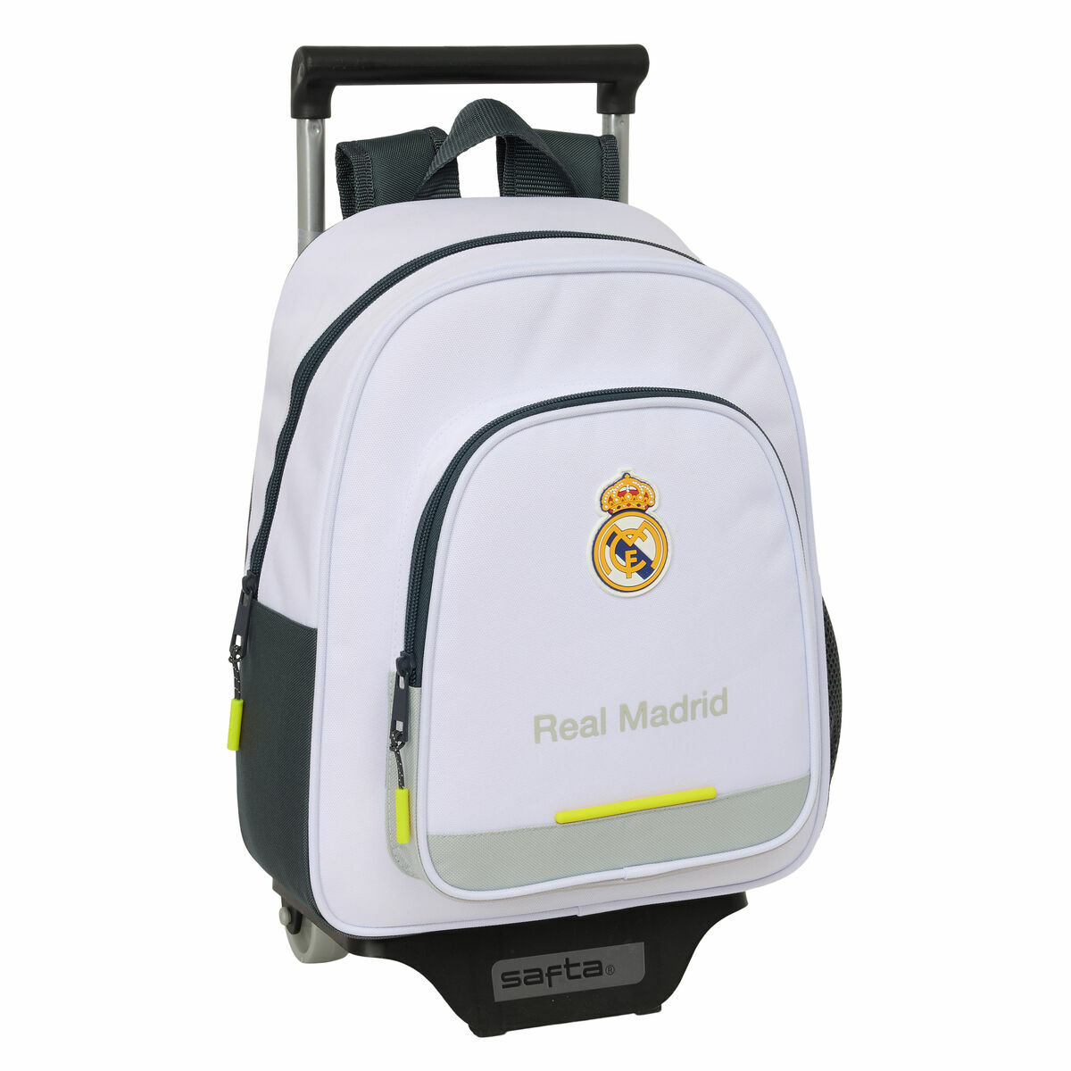 School Bag Real Madrid C.F. White 28 x 34 x 10 cm