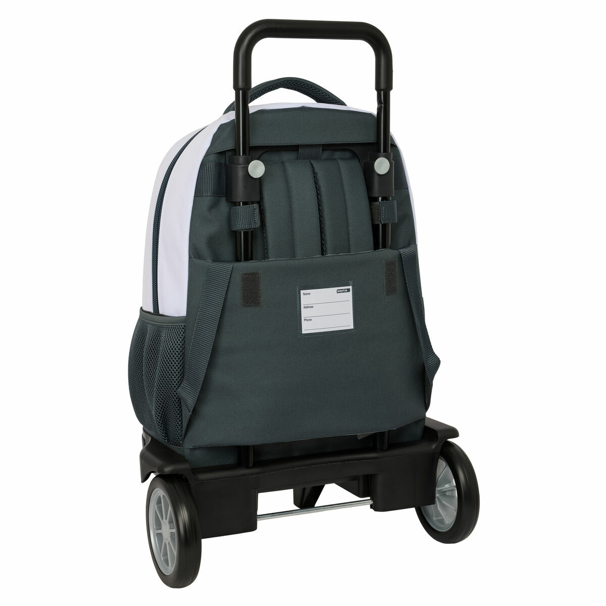 School Bag Real Madrid C.F. White 33 x 45 x 22 cm