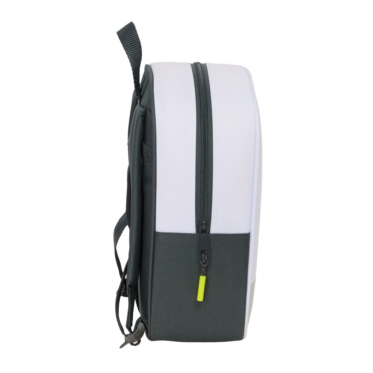 School Bag Real Madrid C.F. White 22 x 27 x 10 cm