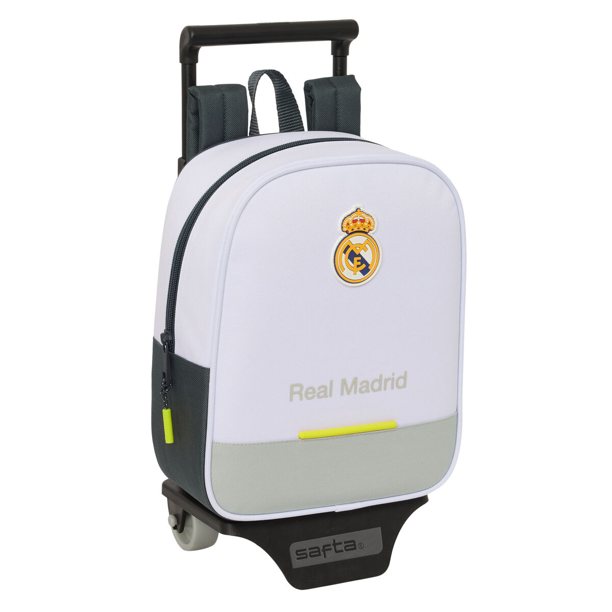 School Bag Real Madrid C.F. White 22 x 27 x 10 cm