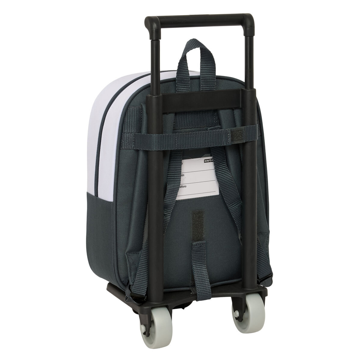 School Bag Real Madrid C.F. White 22 x 27 x 10 cm