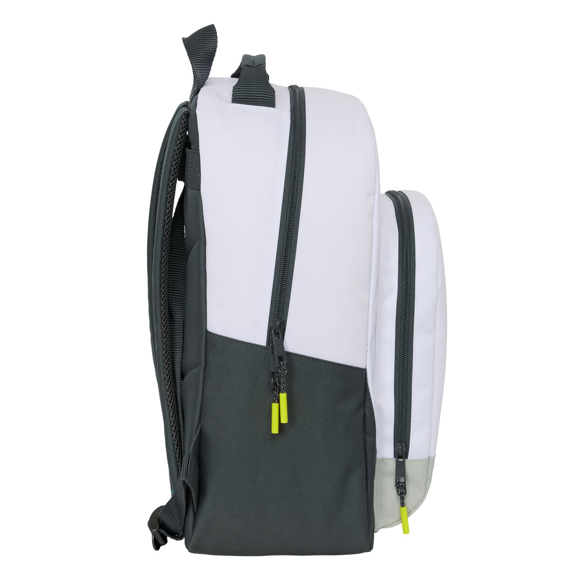 School Bag Real Madrid C.F. White 32 x 42 x 15 cm