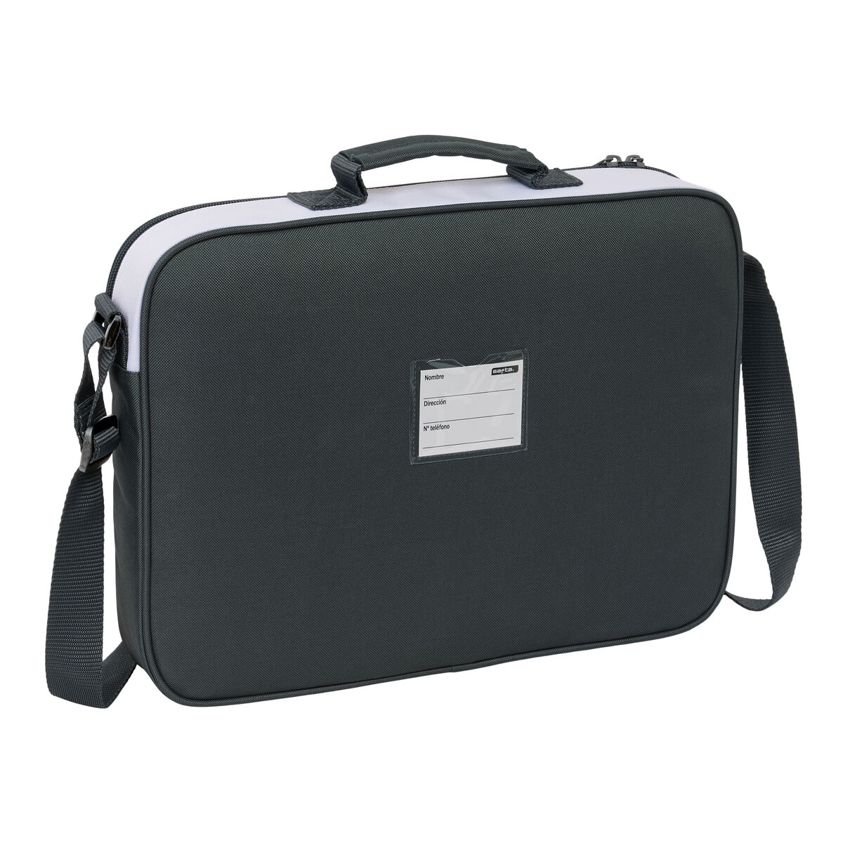 School Bag Real Madrid C.F. White 38 x 28 x 6 cm