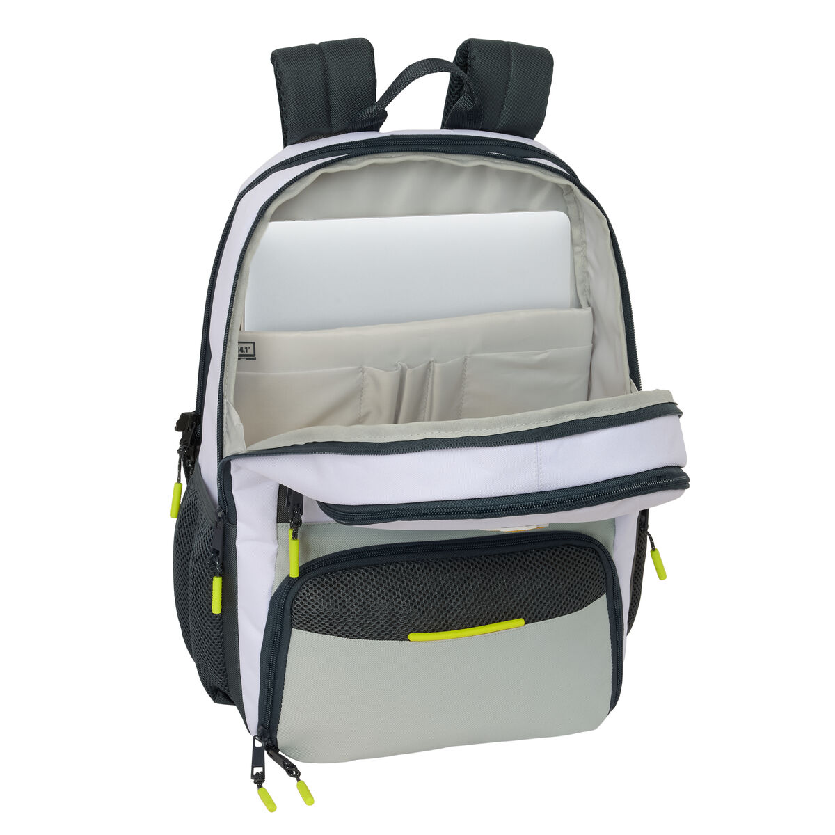 School Bag Real Madrid C.F. White 30 x 42 x 17 cm