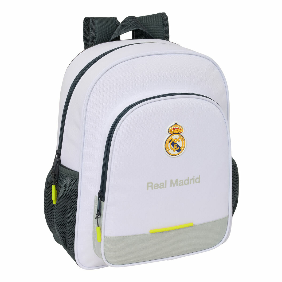 School Bag Real Madrid C.F. White 32 x 38 x 12 cm School Bag Real Madrid C.F. White 32 x 38 x 12 cm