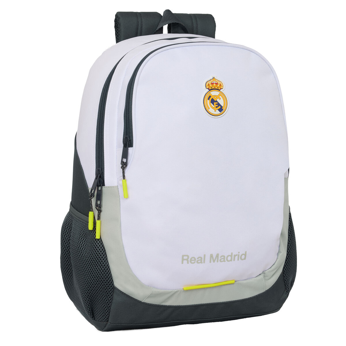 School Bag Real Madrid C.F. White 32 x 44 x 16 cm