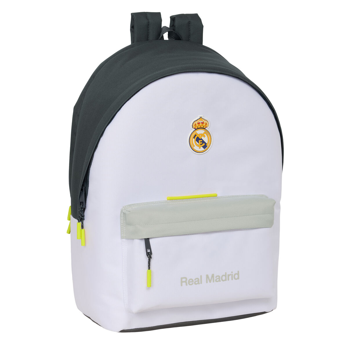 School Bag Real Madrid C.F. White 31 x 44 x 18 cm School Bag Real Madrid C.F. White 31 x 44 x 18 cm