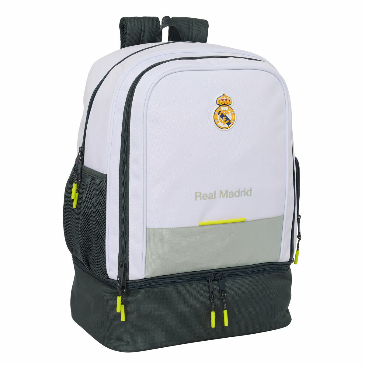 School Bag Real Madrid C.F. White 35 x 50 x 24 cm