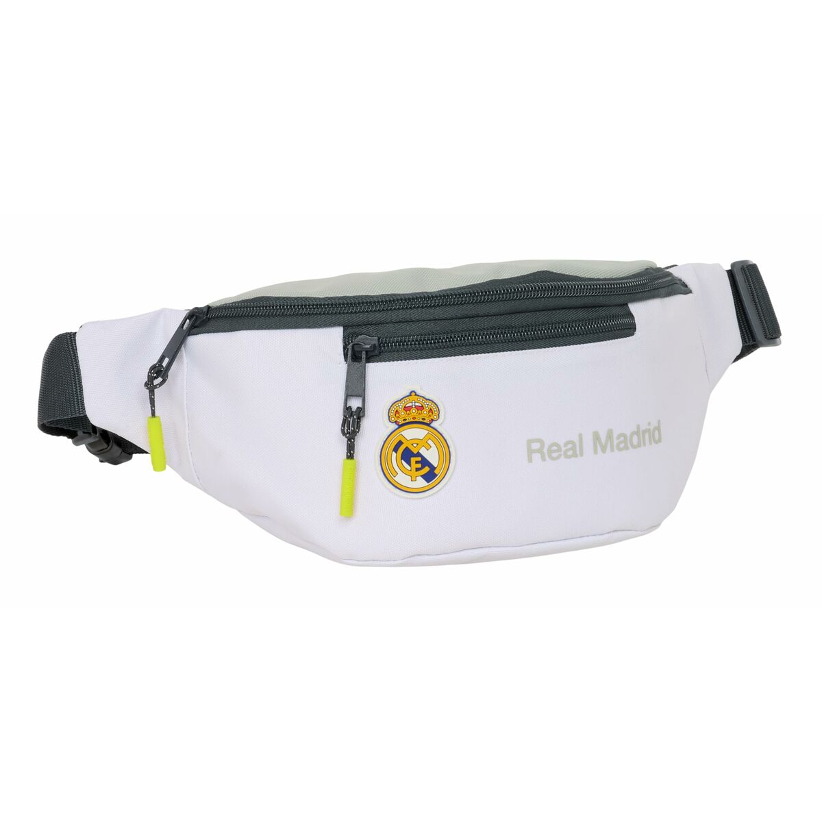 Belt Pouch Real Madrid C.F. White 23 x 9 x 12 cm Belt Pouch Real Madrid C.F. White 23 x 9 x 12 cm
