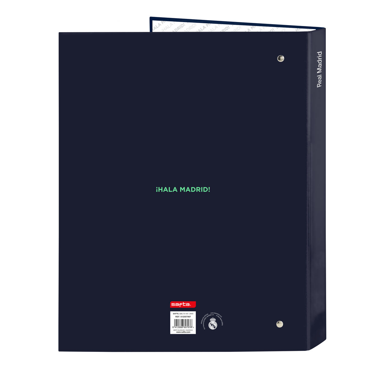 Ring binder Real Madrid C.F. A4 26.5 x 33 x 4 cm