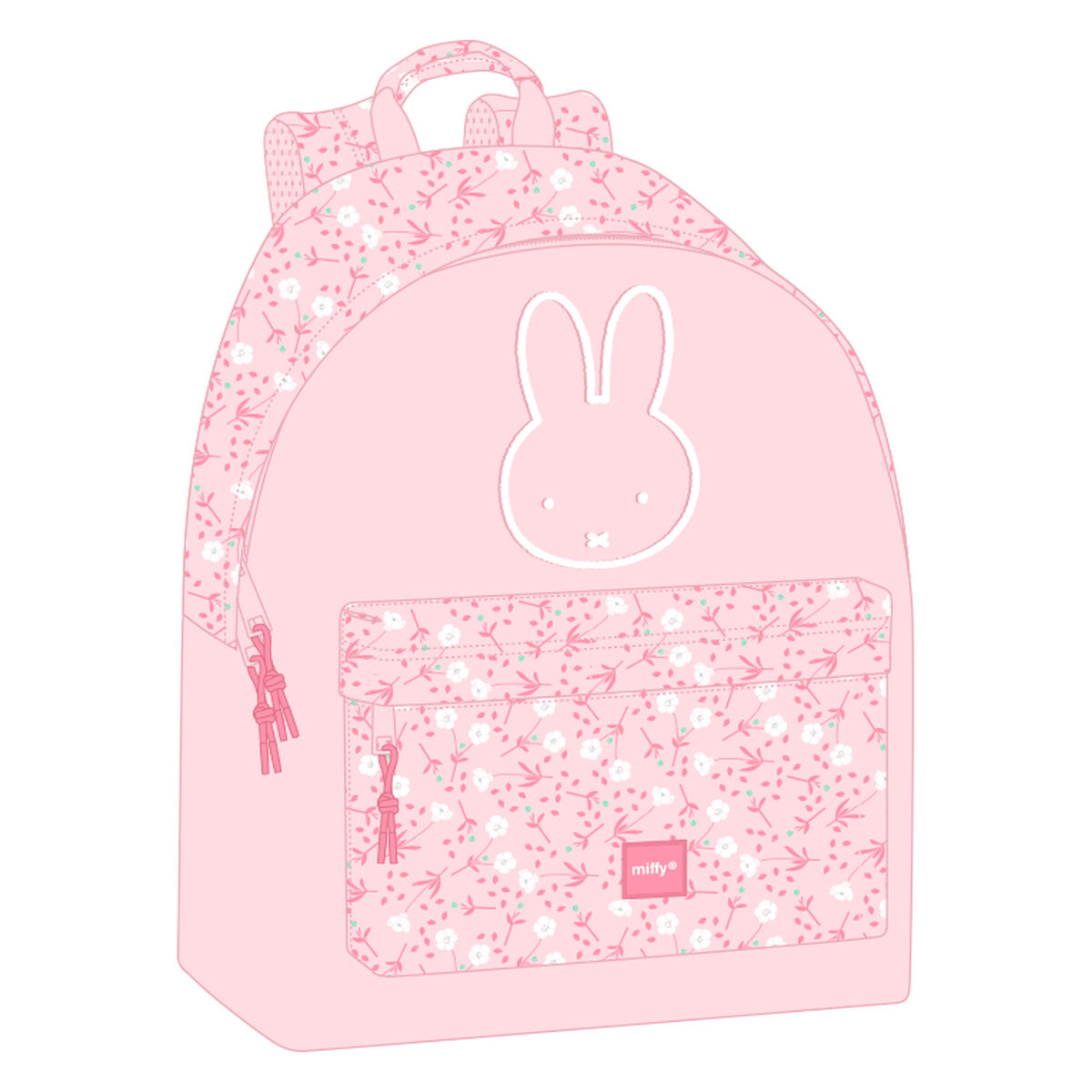 School Bag Miffy miffy 31 x 41 x 16 cm